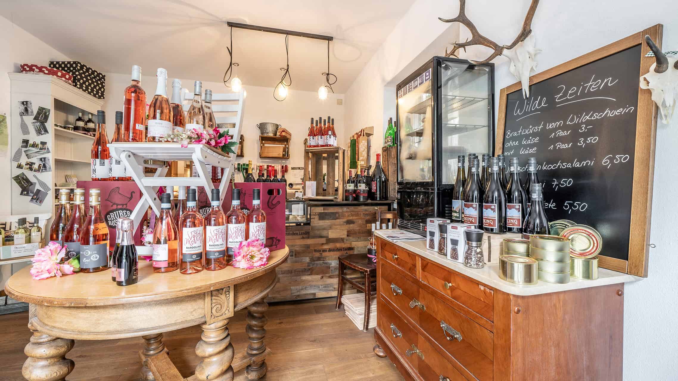 Fischer Weine - Eingangsbereich