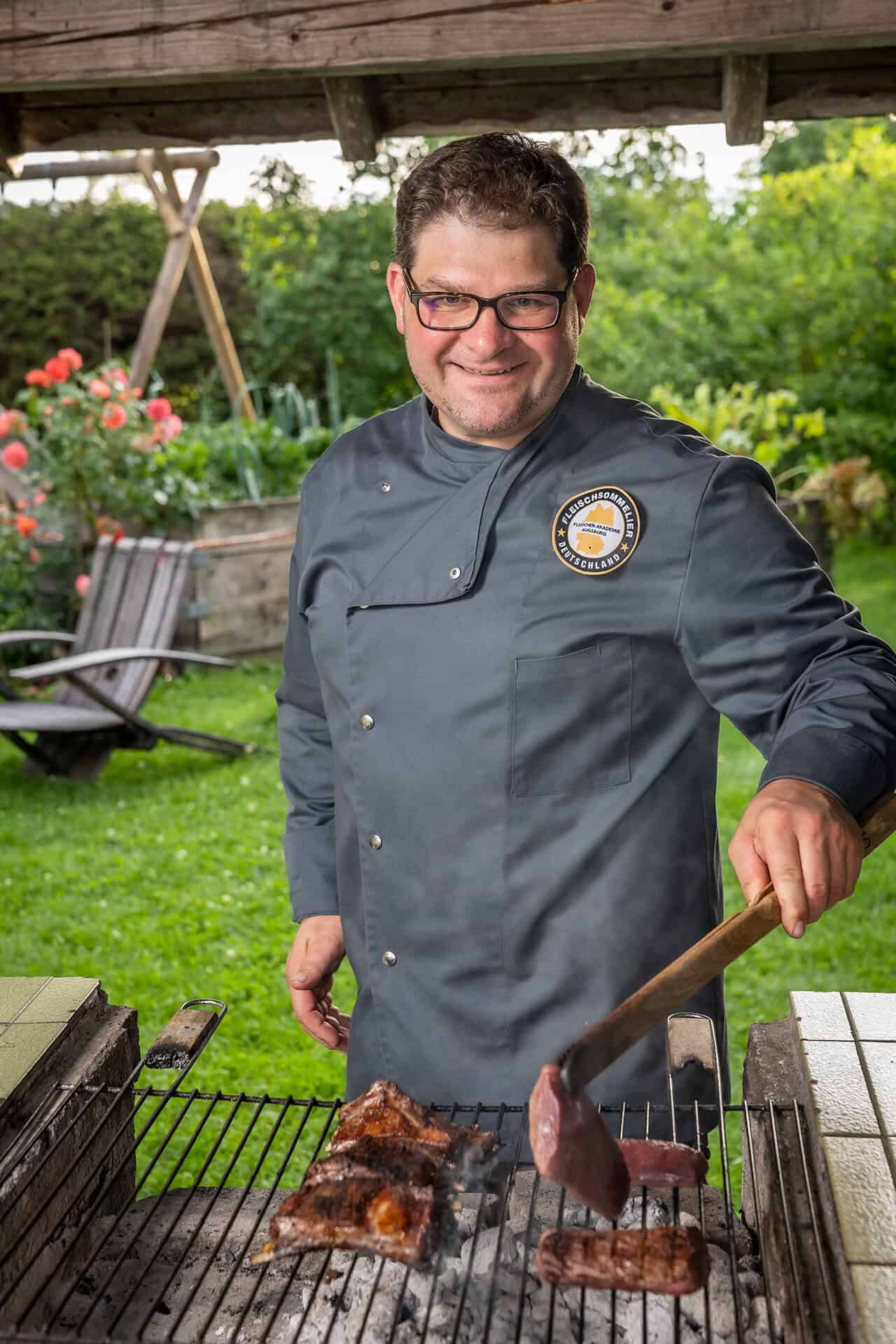 Wildfleisch Sommelier Tobias Stockinger